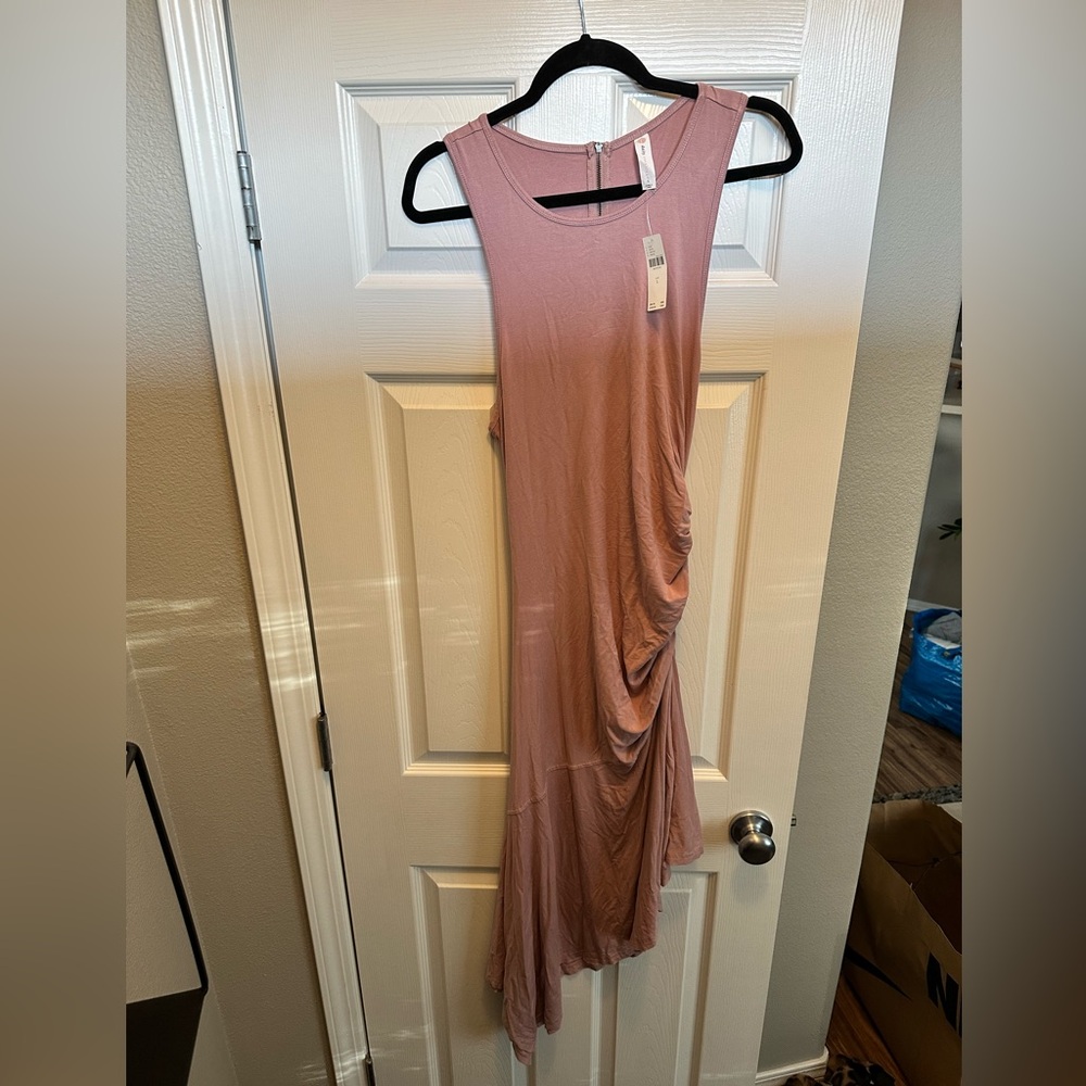 Elegant Pink stylish Sleeveless Dress